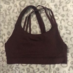Athleta Bra maroon(ish) - size small